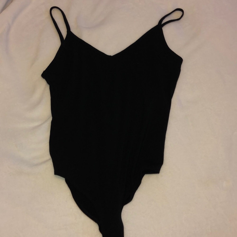 black tank top body suit